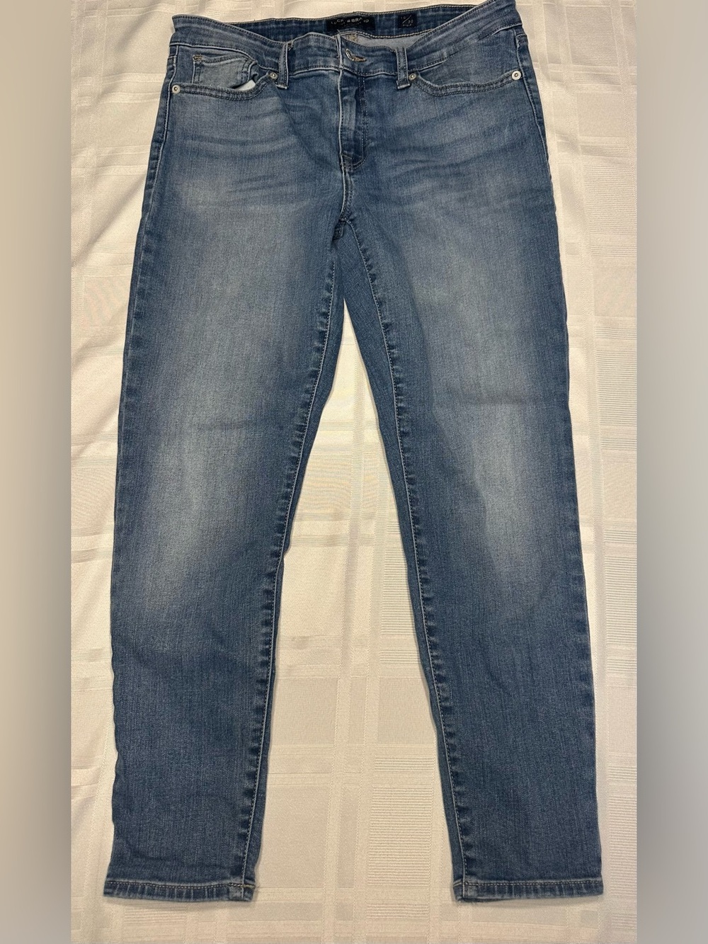 Lucky‎ Brand Los Angeles Stretch Jeans Size 10 / 30 Low-Rise Skinny Stella